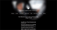 Desktop Screenshot of limousineservice.dk